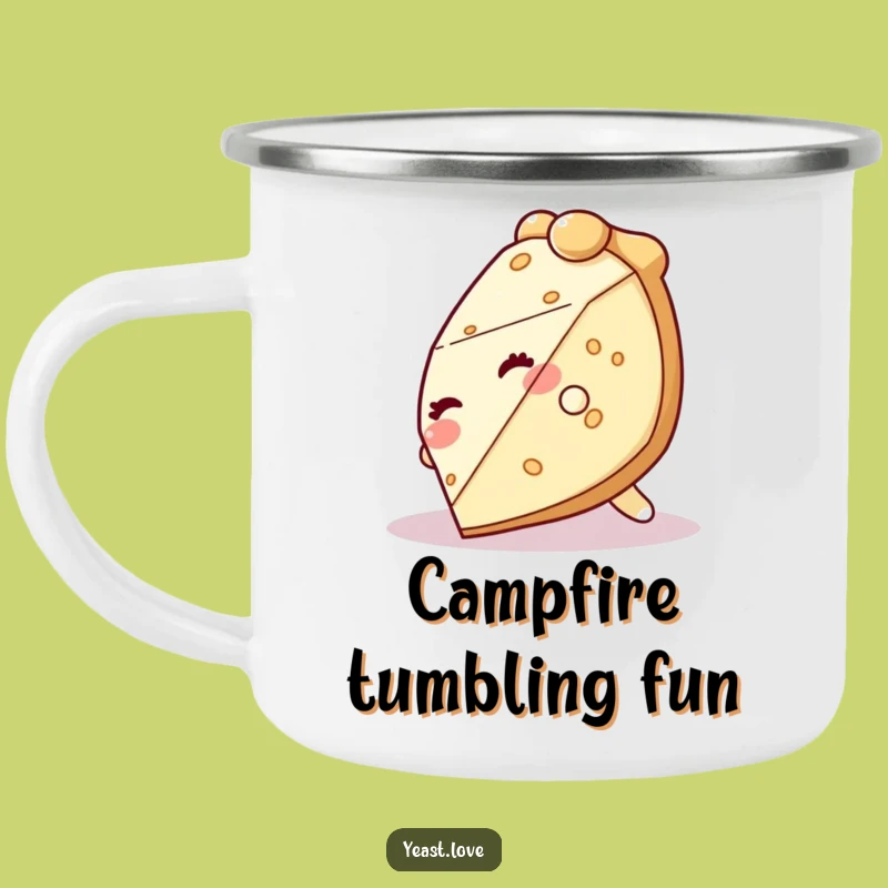 Durable Funny Pie Camping Mug - Giggling Tumble Drinkware, Great Funny Gift