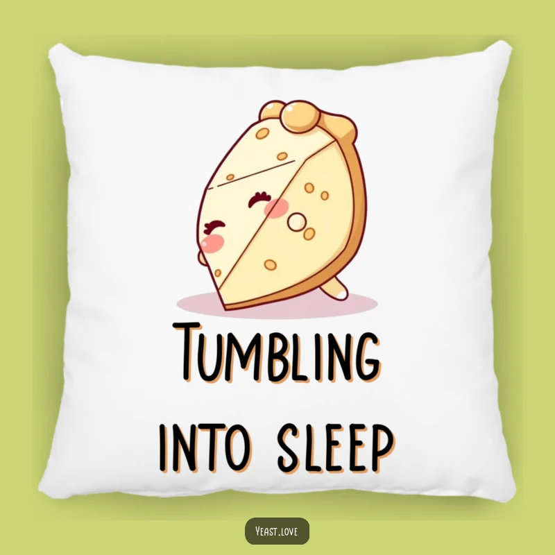 Comfy Funny Pie Pillow - Giggling Tumble Character Cushion, Sweet Funny Gift