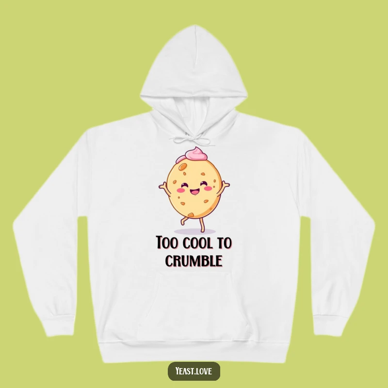 Cozy Funny Cookie Hoodie - Frosted Jig Character Sweatshirt, Great Funny Gift