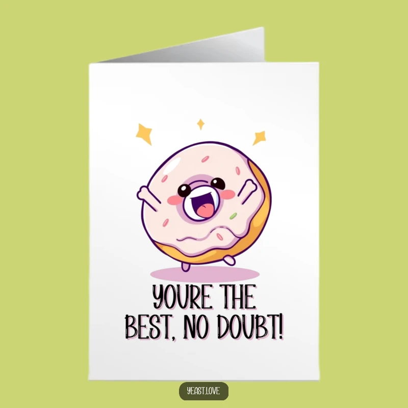 Free Printable Congrats Card: Donut's Spin of Joy, Fun Downloadable Gift