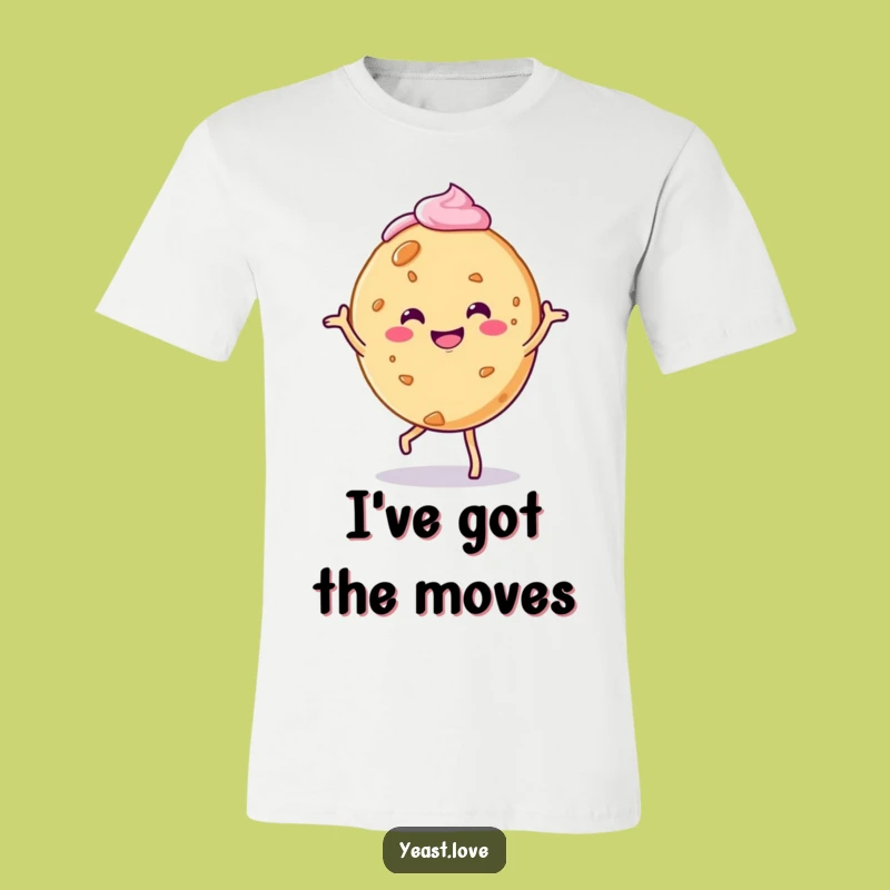 Funny Cookie Jig T-Shirt - Charming Frosted Character Tee, Ideal Funny Gift