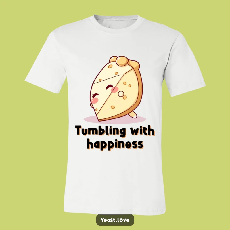 Funny Pie Tumble T-Shirt - Giggling Character Tee, Ideal Funny Gift
